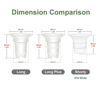Picture of Maymom 15mm Flange Insert Compatible with Elvie Single/Double Electric, Elvie Stride Cup (24mm), Compatible with Medela PersonalFit Flex Shield, Not Original Elvie Replacement Pump Parts