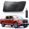 Picture of [2024 Upgrade] Twignet Windshield Sunshade Car Foldable, UV Ray Reflector Auto Front Window Sun Shade Visor Shield Shade,Keeps Vehicle Cool, Suitable Most Vehicles (57 in x 31 in)