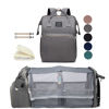 Picture of houscly Diaper Bags Backpack for Baby Boy : Large Baby Bag for Boys Girls Mom Toddler Women Men Dad Big Travel Newborn Essential Baby Registry Search Must Haves Grey