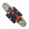 Picture of WOHHOM 30A 40A 50A 60A 80A 100A 150A Amp Audio Circuit Breaker Auto Car Stereo Inline Fuse Holders Inverter, Manual Reset 12V-24V DC for Automotive Marine Boat Audio System Protection (60A)