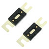 Picture of BOJACK 0/2/4 Gauge ANL Fuse Holder and 200 Amp ANL Fuses for 0 2 4 8 Gauge AWG Fuse Block, Fuse Box, Automotive Fuse Holder 200A (Pack of 2)