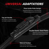 Picture of OTUAYAUTO Premium Windshield Wiper Blades - Replacement for VW Atlas 2018-2022 - Precision Fit, All-Weather Performance, Front and Rear Wiper Blades, Top Lock - 26"+22"+11" (Pack of 3)