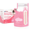 Picture of Breastmilk Storage Bags(50 Count)，8oz Milk Storage Bags for Breastfeeding，BPA Free with Easy Pour Spout, Self Standing, for Refrigeration and Freezing Red