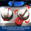 Picture of Vadiff (Thick Silicone Stove & Oven Knob Locks for Child Safety (5 Pk) (Gray)