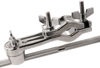 Picture of Jiayouy Drum Set Mounting Clamp Chrome Cymbal Boom Arm with Clamp Holder Bracket Percussion Instrument Accessories Silver