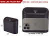 Picture of Ginsco 2 Pack Mini Car Trash Can with Lid, Small Car Garbage Can, Cute Leakproof ABS Car Trash Bin, Car Accessories for Interior, Garbage Bin for Car, Home, Office with 120pcs Trash Bags Carbon Fibre