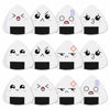 Picture of Guitar Picks, Ukulele Picks [12 Pack] 0.71mm Medium White Sushi Rice Balls Pattern Guitar Picks Classical Triangle Guitar Plectrums for Bass, Acoustic & Electric Guitars