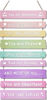 Picture of Pink Room Decor for Teen Girls Aesthetic, Cute Bedroom Wall Decor for Baby Girl, Boho Rainbow Wall Art Signs, Trendy Stuff Decorations for Kids Nursery Bed Room Dorm Classroom Bathroom