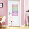Picture of Pink Room Decor for Teen Girls Aesthetic, Cute Bedroom Wall Decor for Baby Girl, Boho Rainbow Wall Art Signs, Trendy Stuff Decorations for Kids Nursery Bed Room Dorm Classroom Bathroom