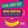 Picture of Rio Salto 4-Pack Large New Driver Car Magnet Please Be Patient Magnet Permit Student Driver Magnets Sticker Cool Prank Rookie Funny Magnetic Car Accessories Bumper Nervous AF Pink Purple