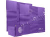 Picture of TEMGCUAM 24 Pack Sound Proof Foam Panels|1"×12"×12" Quick-Recovery Soundproof Wall Panels | High Density Sound Dampening Panels for Home Studio (Purple)