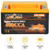 Picture of Weize Lithium YTX9, 400A LiFePO4 Motorcycle Battery YTX12, 12V 4AH YTX7 ATV, UTV, Tractor, Generator, Scooter, Personal Watercraft, Seadoo, Jet Ski, Snowmobile and 4 Wheeler Battery