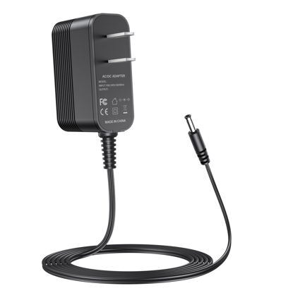 Picture of 9V Charger for Boss Guitar Pedal Power Supply Compatible with Boss PSA-120S ME-80 ME-70 ME-25 ME-50B GT-100 GT-1 GT-10 AD-10 BR-80 BR-600 DB-88 DB-90 CE-2B RE-20 RC-1 RC-3 Guitar Pedal Power Adapter