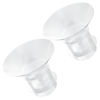 Picture of 2PCS Flange Insert 21mm Compatible with Medela/Spectra/Willow/TSRETE/Momcozy S9/S12/S9Pro/S12Pro Breastpump 24mm Shields, Reduce 24mm Nipple Tunnel Down to Correct Size, Pump Parts Replace