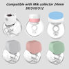 Picture of 2PCS Flange Insert 21mm Compatible with Medela/Spectra/Willow/TSRETE/Momcozy S9/S12/S9Pro/S12Pro Breastpump 24mm Shields, Reduce 24mm Nipple Tunnel Down to Correct Size, Pump Parts Replace