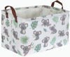 Picture of Essme Rectangular Baby Storage Basket,Koala Basket with Handles Kids Storage Bin for Boys Room Decor,Cute Basket,Toy Bin,Book Basket,Gift Basket.(Koala)