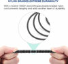 Picture of KINXIYU XLR Female to 1/4 Inch TS Cables 10 FT/2Pack, Nylong Braided XLR 3 Pin Female to 6.35mm TS Male Unbalanced Interconnect Wire Mic Cord for Dynamic Microphone (Pure Copper Conductors)
