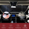 Picture of INSAUTO Windshield Sun Shade Compatible with Cadillac Escalade SRX XTS XT5 XT6 STS DTS ELR XLR XT4 DeVille Front Window Sunshades 210T Reflective Polyester Sun Visor Cool Car Accessories