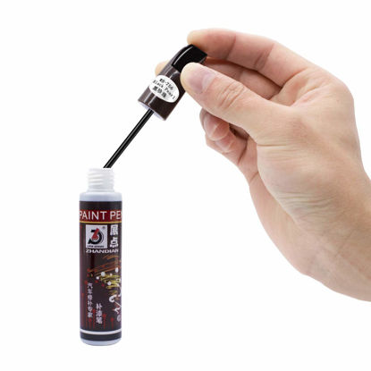 Picture of XTryfun Fill Paint Pen Car Scratch Repair Black Touch Up Paint Special-purpose Paint Touch-up Pen Multi-color Optional for Various Cars (Black Pearl)