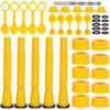 Picture of Godboy Gas Can Spout Replacement, Gas Can Nozzle, (5 Kit-Yellow) Flexible Pour Nozzle Suitable for Most 1/2/5/10 Gal Oil Cans, Fuel Can Spout Replacement