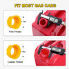 Picture of Godboy Gas Can Spout Replacement, Gas Can Nozzle, (5 Kit-Yellow) Flexible Pour Nozzle Suitable for Most 1/2/5/10 Gal Oil Cans, Fuel Can Spout Replacement