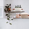 Picture of ABenkle Small Woven Basket, Mini Cotton Rope Storage Basket, Tiny Easter Basket, Shelf Basket, Oval Decorative Toy Dog Cat Basket for Nursery, Empty Gift Basket, 9.4" x 5.9" x 3.9" XS