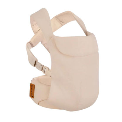 Picture of WildBird - Aerial Carrier - 7 to 45 lbs - for Moms, Dads & Caregivers - 100% Natural European Linen Fibers - Versatile & Adjustable - Small Size - Sparrow Fabric