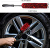 Picture of bzczh Metal Free Soft Wheel Rim Brush 4 Pack, Synthetic Car Cleaning Brush, Highly Water Absorption, Dense and Durable Tire Brush for Cleaning Wheels, Rims, Spokes, Fenders, Engines…