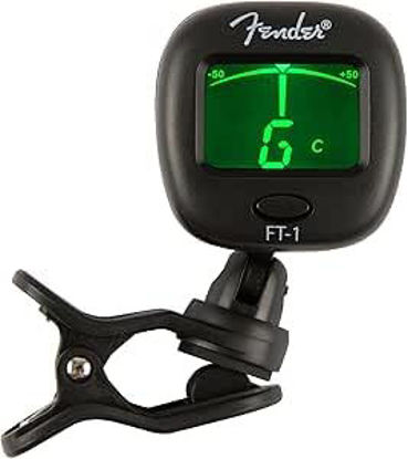 Picture of FenderMusical FT-1 Professional Clip-On Chromatic Tuner, Green Display
