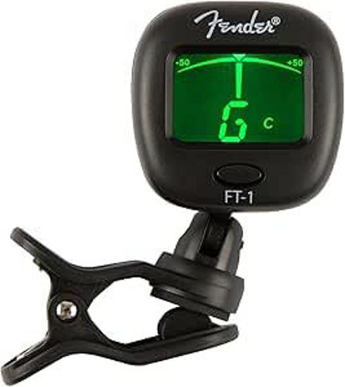 Picture of FenderMusical FT-1 Professional Clip-On Chromatic Tuner, Green Display