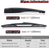 Picture of Rear Windshield Wiper Arm Blade Set, Replacement for Lincoln MKX, Ford Edge 2007-2014, OTUAYAUTO Factory Replace OE # 9T4Z17526-A