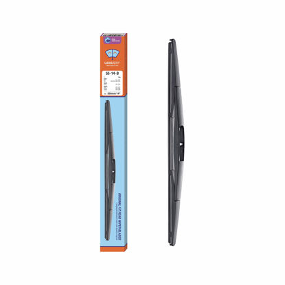 Picture of 14 inch (14-B) Rear Wiper Blade Replacement for Subaru Forester 2022-2006 Ascent 22-19 Impreza 11-04 Legacy 09-05 Outback 19-05 Tribeca 14-06 /Honda CRV 11-07 Fit 20-07 Back Windshield Wiper Blade