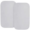 Picture of Bassinet Sheets Compatible with Baby Delight Beside Me Dreamer Bassinet and Koolerthings (3 in 1) Baby Bassinet,100% Cotton, 2 Pack, Ultra Soft Bassinet Sheet for Baby, Grey