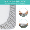 Picture of Bassinet Sheets Compatible with Baby Delight Beside Me Dreamer Bassinet and Koolerthings (3 in 1) Baby Bassinet,100% Cotton, 2 Pack, Ultra Soft Bassinet Sheet for Baby, Grey