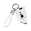 Picture of PIFOOG Key Fob Cover for BMW Soft TPU 4 Buttons Keys Case Shell Accessories Bling Car Keychain for BMW X1 X2 X3 X4 X5 X6 X7 3 4 5 6 7 8 Series M3 M4 M5 M8 Girly Women