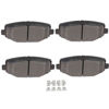 Picture of SCITOO D1596 Rear Ceramic Brake Pads Sets Fit For Chrysler Town & Country 12-16,For Dodge Grand Caravan 12-19,For Dodge Journey 2012-2018,For Ram C/V 2012-2015,For Volkswagen For Routan 2012-2014