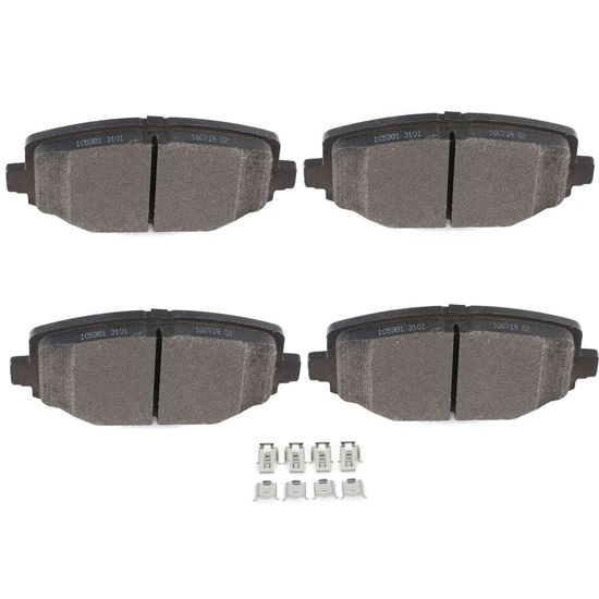 Picture of SCITOO D1596 Rear Ceramic Brake Pads Sets Fit For Chrysler Town & Country 12-16,For Dodge Grand Caravan 12-19,For Dodge Journey 2012-2018,For Ram C/V 2012-2015,For Volkswagen For Routan 2012-2014