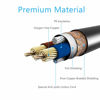 Picture of 25 ft Flexible DMX Cable, JLPOW Gold-Plated 3 Pin Signal XLR Male to Female DMX Cable Wire, Best for DJ Stage Lighting Moving Head Lights Par Light (4 Pack)