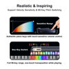 Picture of PopuPiano Smart Full Piano Keyboard with Colored Light-Up Keys, Speaker, Smart Interactive Sing-Along with Chords, Free Lessons & Games Teaching, MIDI, Weighted Keys, Sustain Pedal Jack