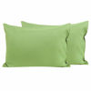 Picture of FLXXIE 2 Pack Microfiber Toddler Pillowcases, 14x20 Inches Fits Pillow Sized 12x16, 13x18 or 14x20, Soft and Cozy Small Travel Pillow Covers with Envelope Closure, Sage Green