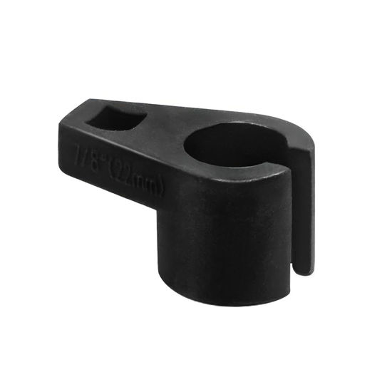Picture of AP1822F 3/8-inch Drive by 7/8-inch (22mm) Offset Oxygen Sensor Socket High-performance chrome molybdenum steel construction Wire Gate Accesses Sensor from The Side, Preventing Damage to Wires