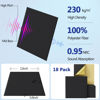 Picture of 18 Pack Black Acoustic Panels 12"X12"X 0.4"Soundproof Wall Panels Wall Decoration Sound Absorbing Panel High-Density Sound Deadening Panels,Acoustic Treatment Panel For Home Studio