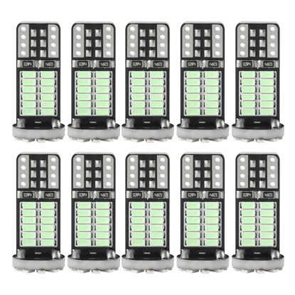 Picture of iFunyLED 10Pcs Super Bright 194 T10 168 2825 W5W 34-SMD 3014 Chipsets Replacement LED Bulb for Car Trunk Interior Dome Map Door Courtesy License Plate Lights - Ice Blue