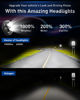 Picture of HWSTAR 2023 Upgraded 1000% Bright Anti-glare 7 Inch Led Headlights Round Compatible with Jeep Wrangler JK JKU TJ LJ toyota Austin buick MG Nissan Subaru volvo Honda etc DOT H6024 Hi/Low Sealed Beam