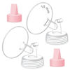Picture of Maymom Pump Part Compatible with Spectra/Ameda Luna Pumps, Syngery Gold; Incl Wide Mouth Flange 15 mm Valve; Not Original Spectra Flange; Replaces Spectra S1 S2, Plus Shield, Pump Parts, Accessories