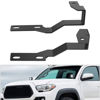 Picture of Nilight Ditch Light Brackets Hood Mount Brackets for Auxiliary Offroad LED Pod Light Work Light on 2nd Gen Toyota Tacoma 2005-2015,2 Years Warranty,Black