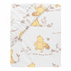 Picture of Lambs & Ivy Disney Baby Storytime Pooh 100% Cotton Fitted Crib Sheet - White