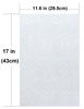 Picture of Mr.Power 11.6 x 17 Inch DIY Blank Guitar Bass Pickguard Material Scratch Plate Sheet Backplate for Strat Tele Fender Guitar Jazz P Bass Custom (4Ply White Pear)