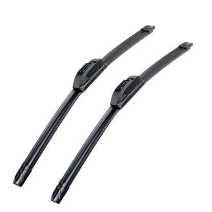 Picture of OEM Quality 26''+19'' FAPIUO Premium All-Season Automotive Replacement J-Hook Silent Wiper Blades (Set of 2)