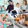 Picture of Lujex 61 Keys Roll Up Piano keyboard piano Upgraded Portable Rechargeable Electronic Hand Roll Piano With Environmental Silicone Piano Keyboard for Beginners (Black)